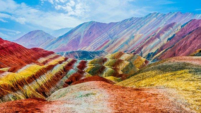 Zhangye Danxia Mountains, Cina